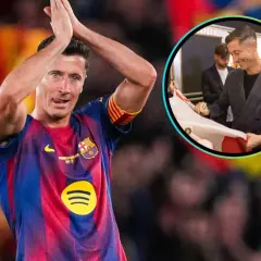 Robert Lewandowski, jeden z najlepszych piłkarzy Barcelony, w akcji i poza boiskiem.