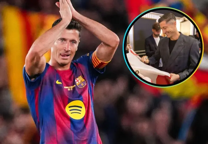 Robert Lewandowski, jeden z najlepszych piłkarzy Barcelony, w akcji i poza boiskiem.